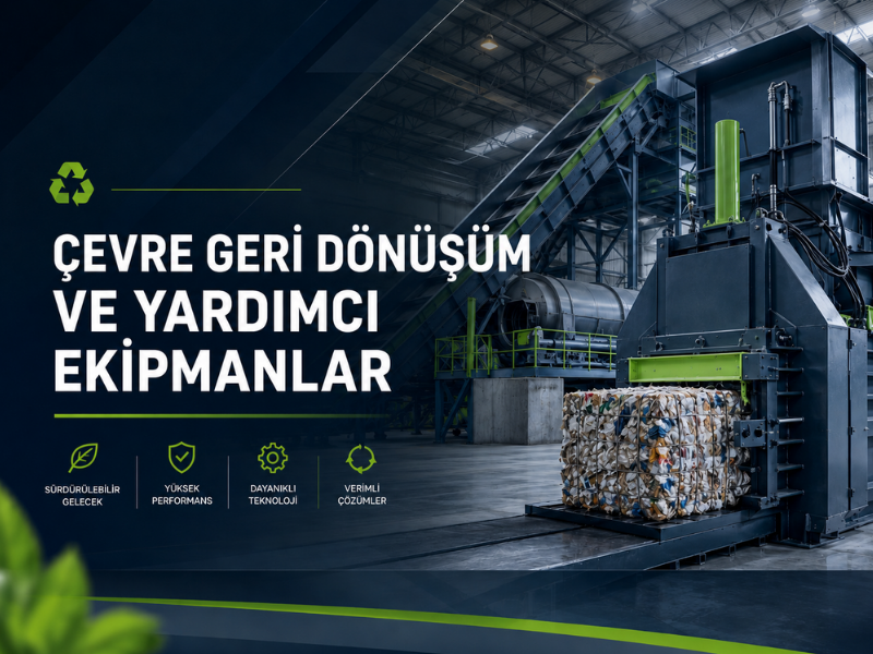Dikey Balya Presleri Çevre Geri Dönüşüm Sistemleri
